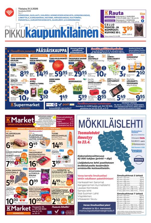 Pikkukaupunkilainen 31.3.2026