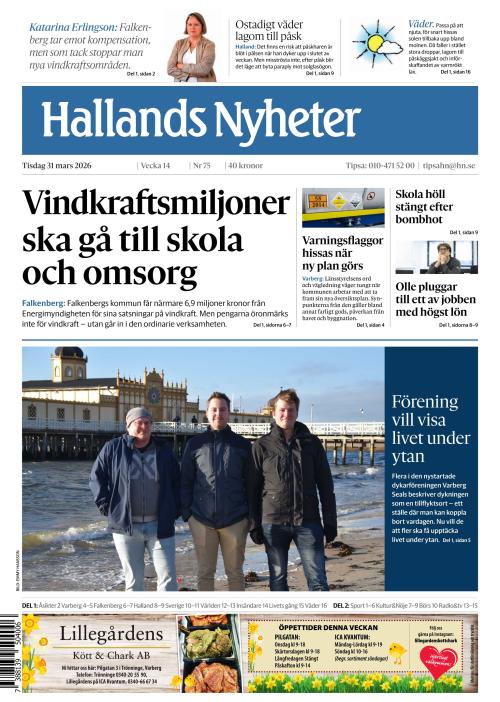 Hallands Nyheter 31.3.2026
