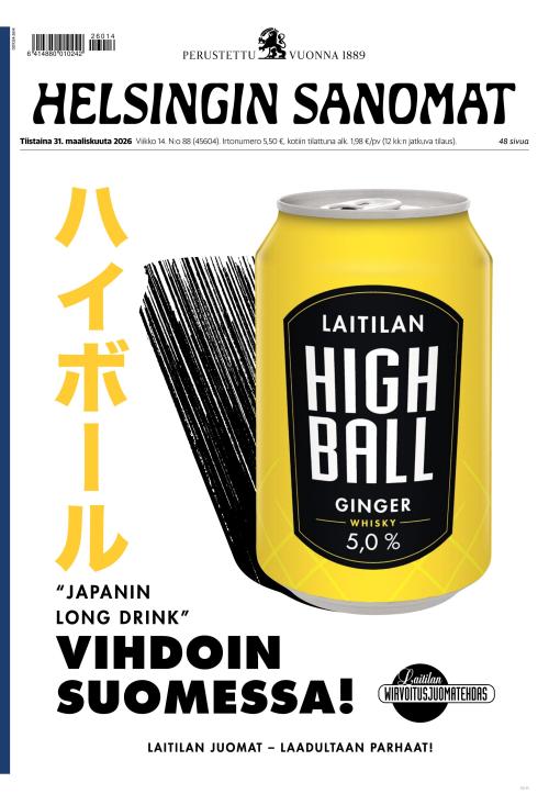 Helsingin Sanomat 31.3.2026