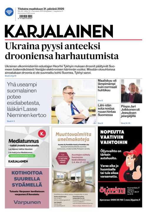 Karjalainen 31.3.2026