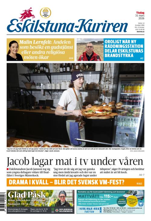 Eskilstuna-Kuriren 31.3.2026