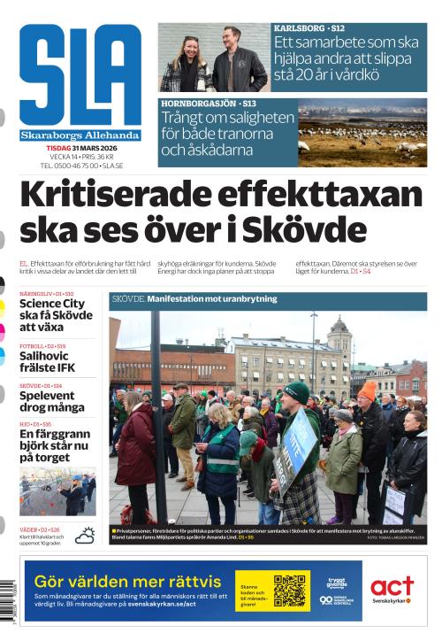 Skaraborgs Allehanda 31.3.2026