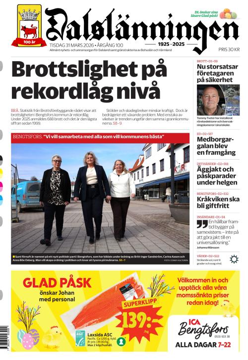 Dalslänningen 31.3.2026