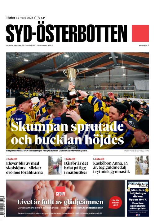 Syd-Österbotten 31.3.2026