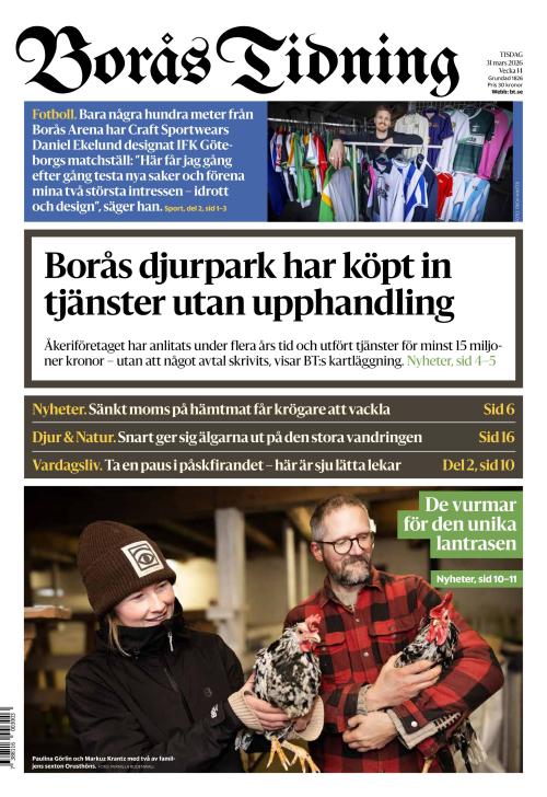 Borås Tidning 31.3.2026