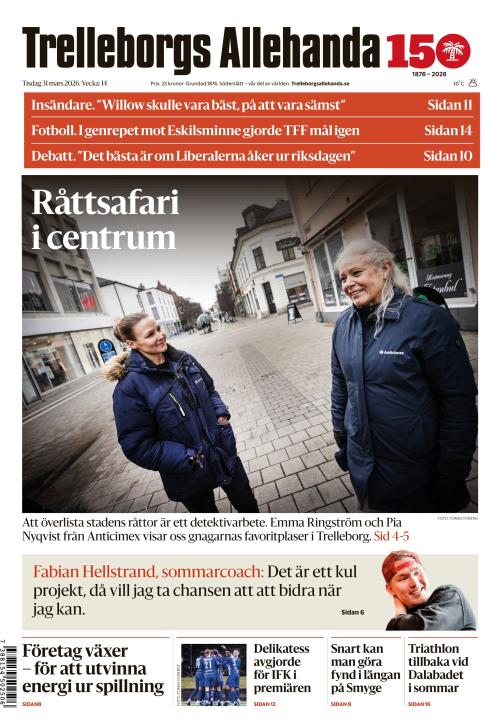 Trelleborgs Allehanda 31.3.2026
