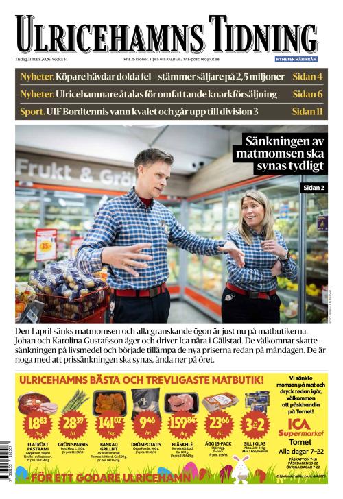 Ulricehamns Tidning 31.3.2026