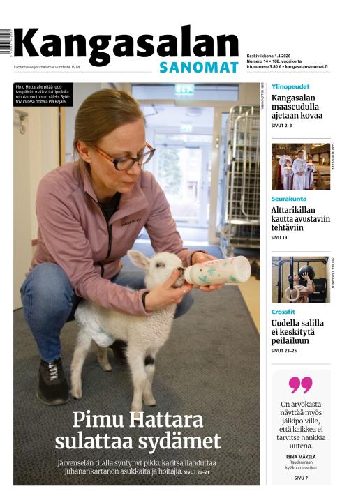Kangasalan Sanomat 1.4.2026