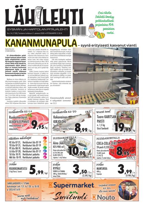 Lähilehti 14/2026