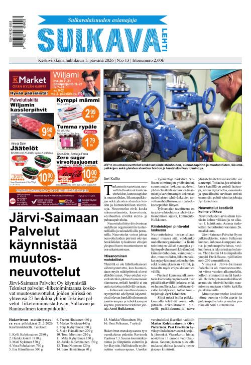 Sulkava-lehti 1.4.2026
