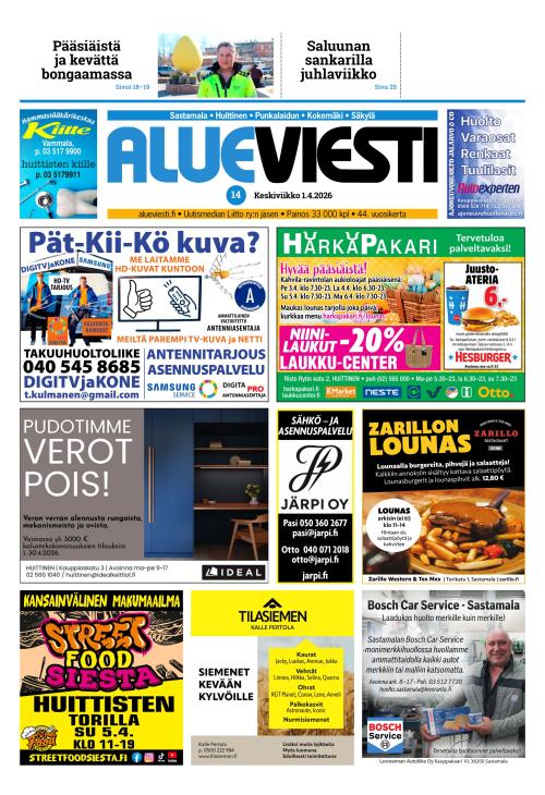 Alueviesti 1.4.2026