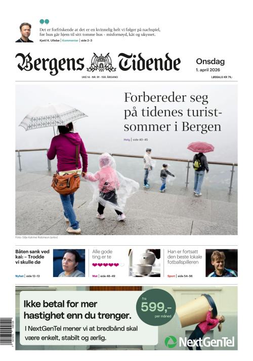 Bergens Tidende 1.4.2026