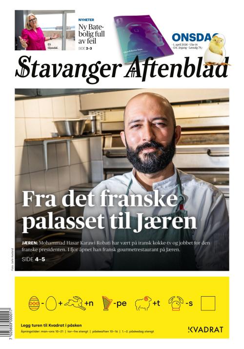 Stavanger Aftenblad 1.4.2026