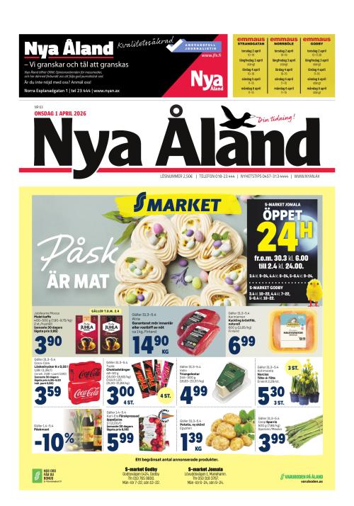 Nya Åland 1.4.2026