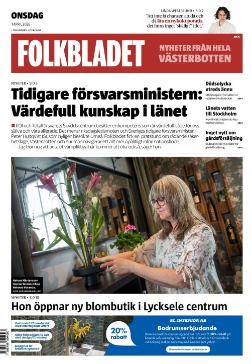 Folkbladet (Västerbotten) (SE) 1.4.2026
