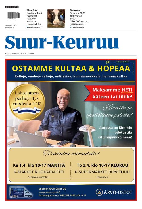 Suur-Keuruu 1.4.2026