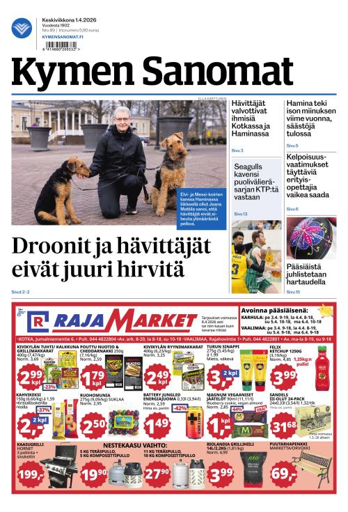 Kymen Sanomat 1.4.2026