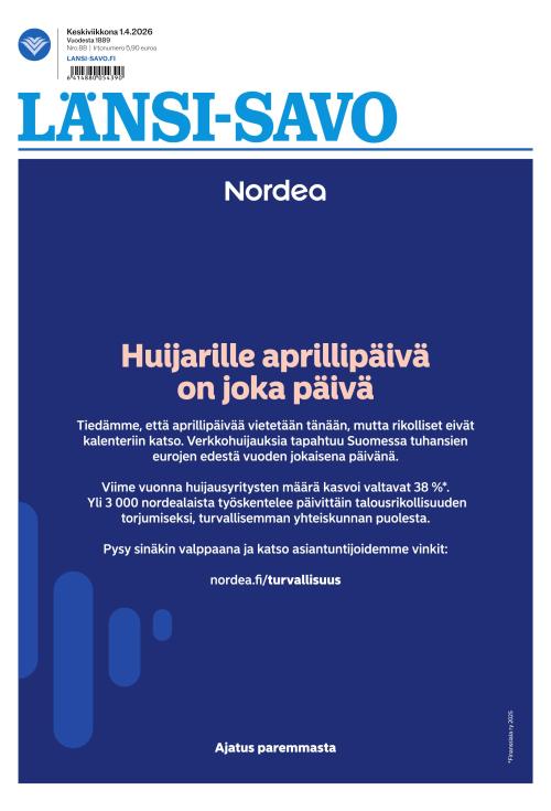 Länsi-Savo 1.4.2026