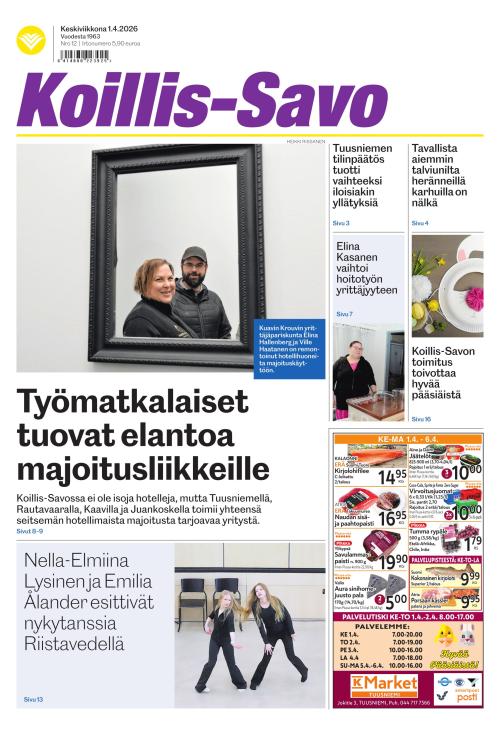 Koillis-Savo 1.4.2026