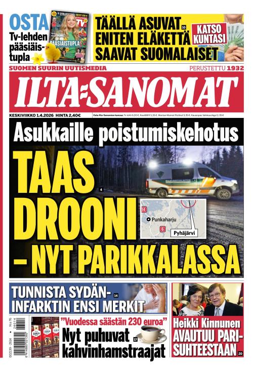Ilta-Sanomat 1.4.2026