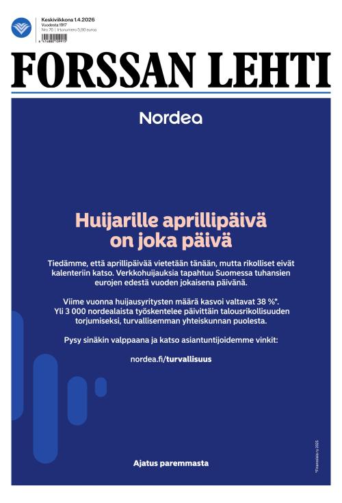 Forssan Lehti 1.4.2026