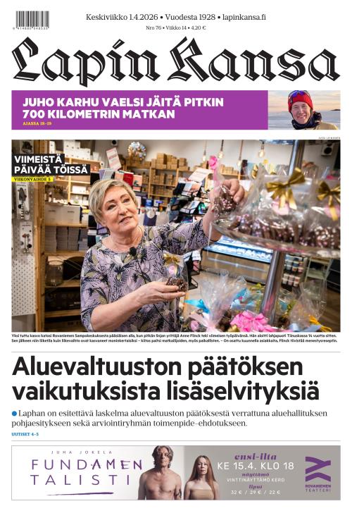 Lapin Kansa 1.4.2026