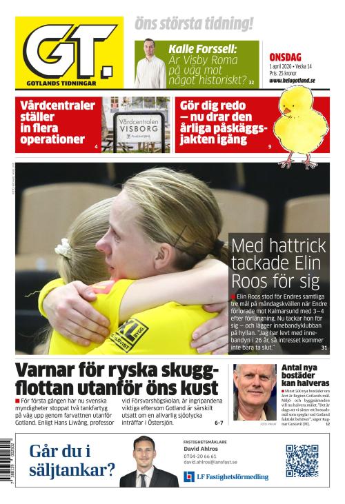 Gotlands Tidningar 1.4.2026