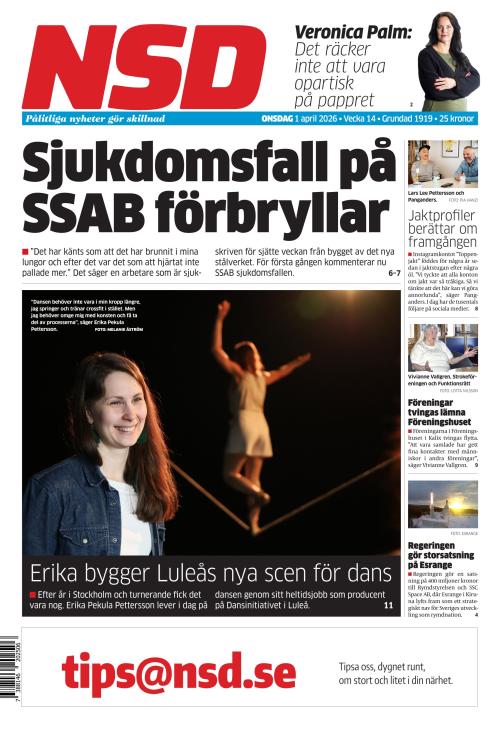 Norrländska Socialdemokraten 1.4.2026
