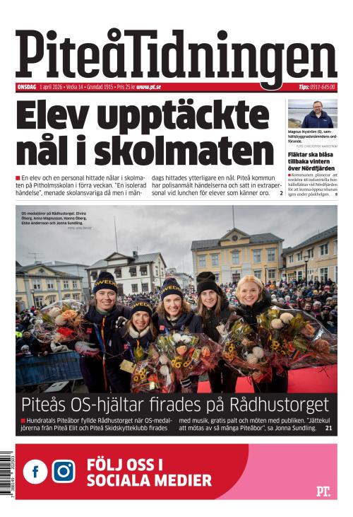 Piteå-Tidningen 1.4.2026
