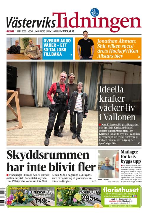 Västerviks-Tidningen 1.4.2026