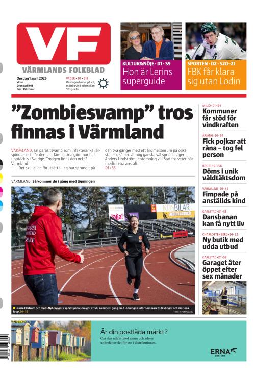 Värmlands Folkblad 1.4.2026