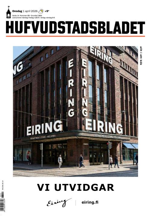 Hufvudstadsbladet 1.4.2026