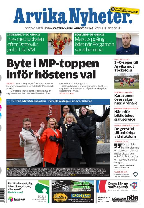 Arvika Nyheter 1.4.2026
