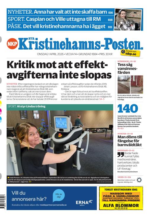 Nya Kristinehamns-Posten 1.4.2026