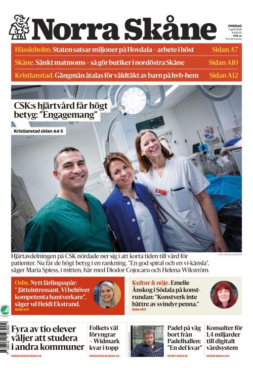 Norra Skåne 1.4.2026