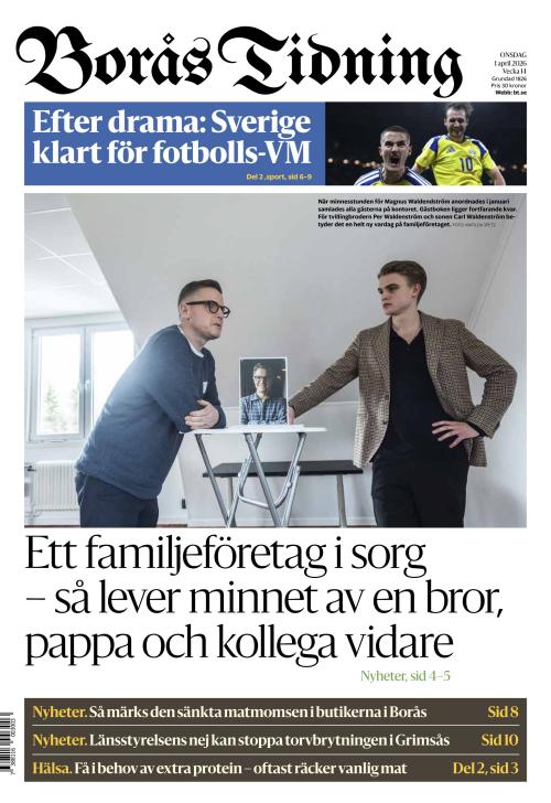 Borås Tidning 1.4.2026