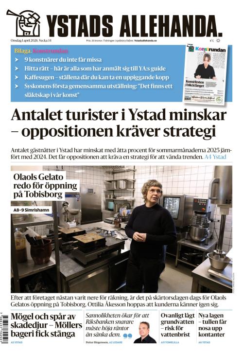 Ystads Allehanda 1.4.2026