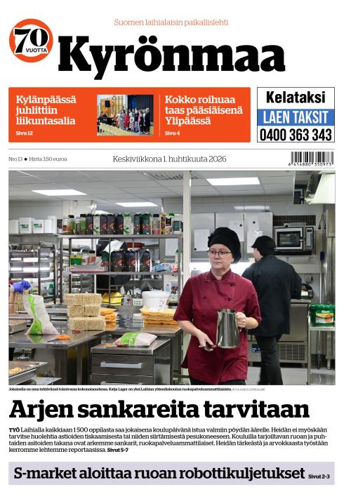 Kyrönmaa-lehti 1.4.2026