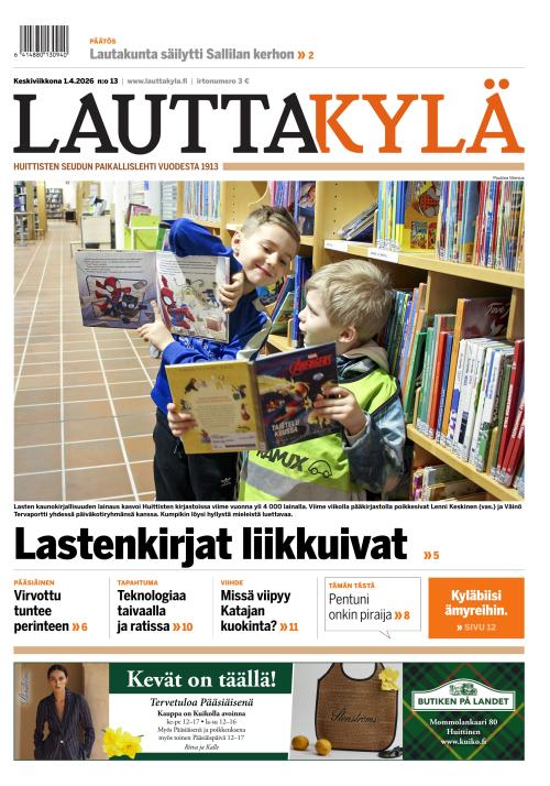 Lauttakylä-lehti 1.4.2026