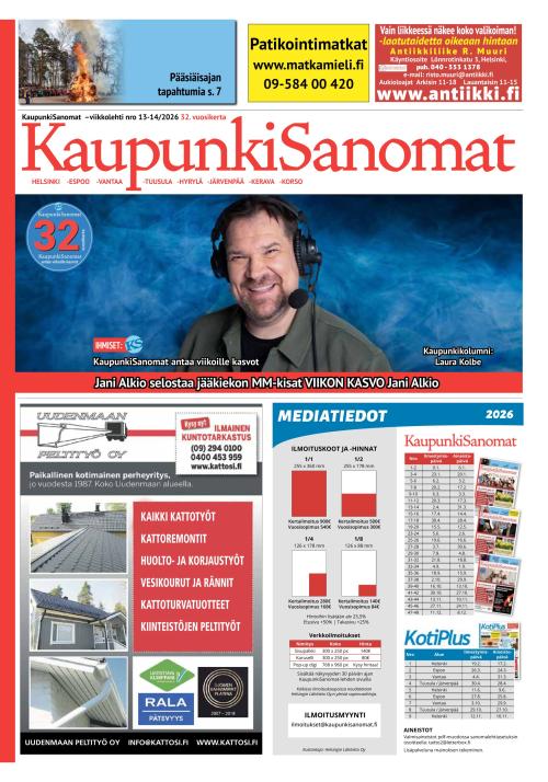 Kaupunkisanomat 2.4.2026