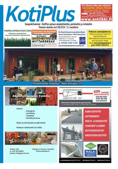 Kaupunkisanomat 4.4.2026