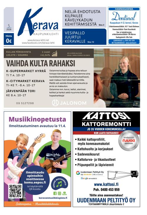 Kerava-lehti 2.4.2026