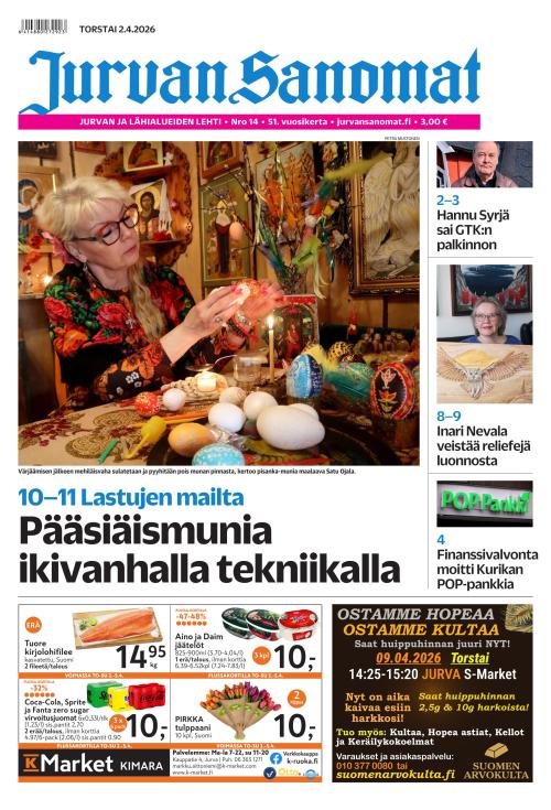 Jurvan Sanomat 2.4.2026