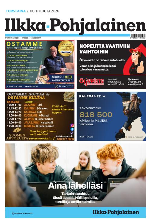 Ilkka-Pohjalainen 2.4.2026