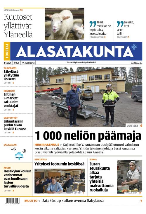 Alasatakunta 2.4.2026