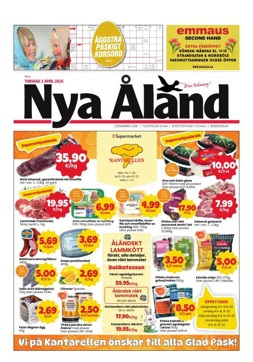 Nya Åland 2.4.2026