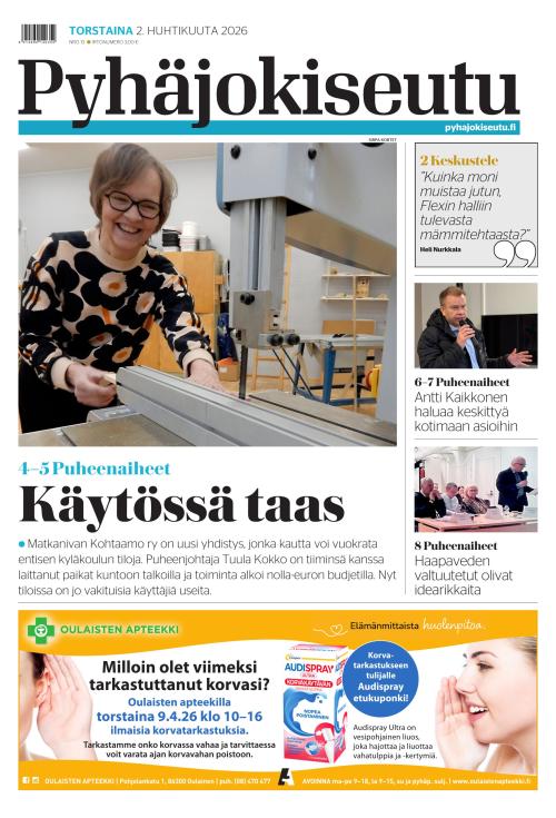 Pyhäjokiseutu 2.4.2026