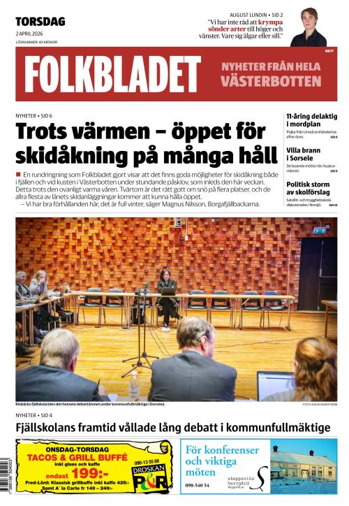 Folkbladet (Västerbotten) (SE) 2.4.2026