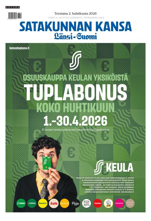 Satakunnan Kansa Länsi-Suomi 2.4.2026