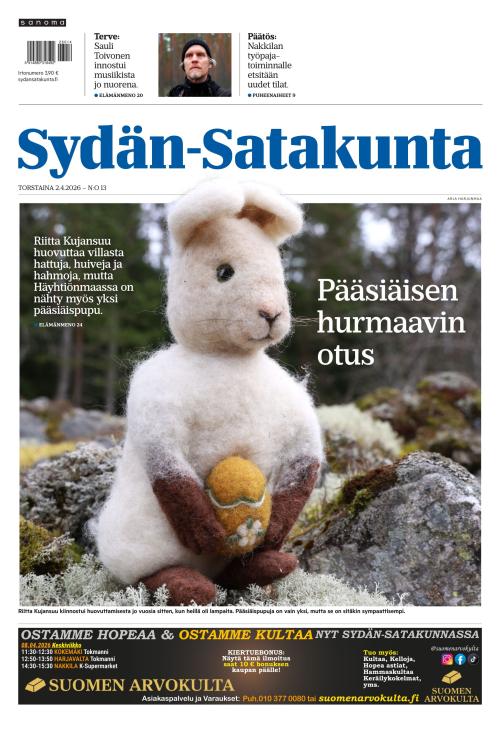Sydän-Satakunta ja Jokilaakso 2.4.2026
